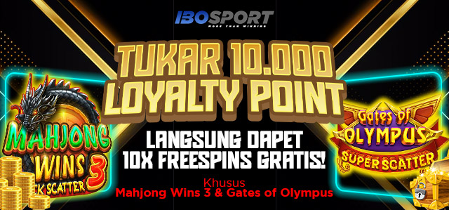 Tukar 10.000 LP dapat 10x Freespins