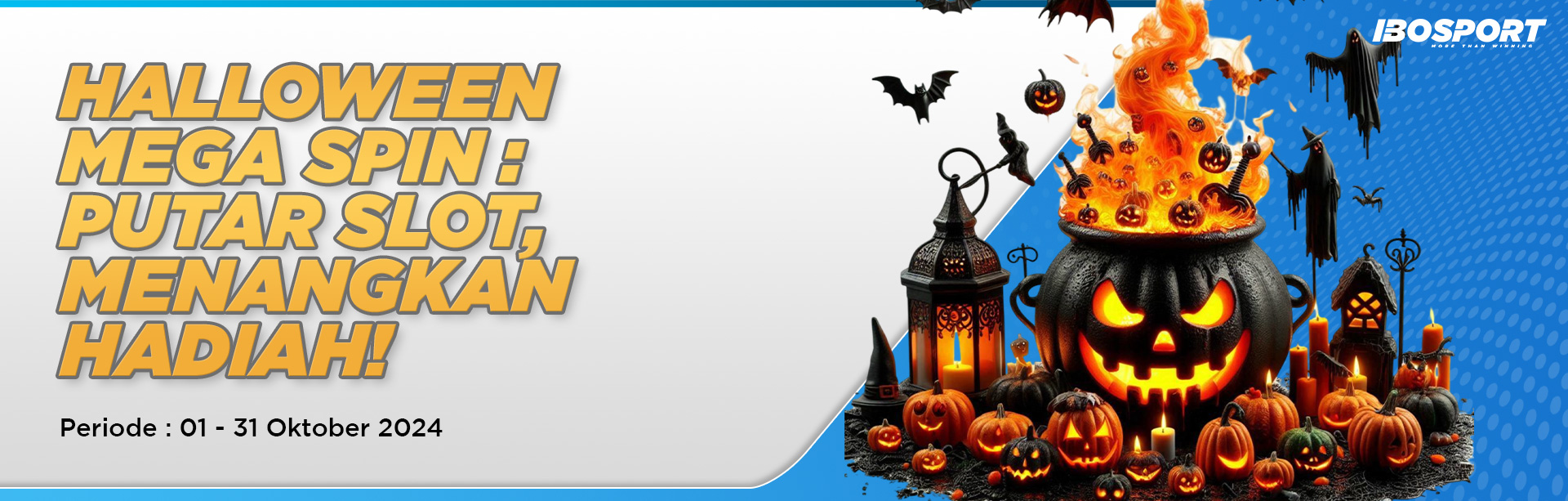 Halloween Mega Spin: Putar Slot, Menangkan Hadiah!